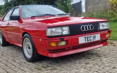 Audi Quattro Classic Car Paint Rectification